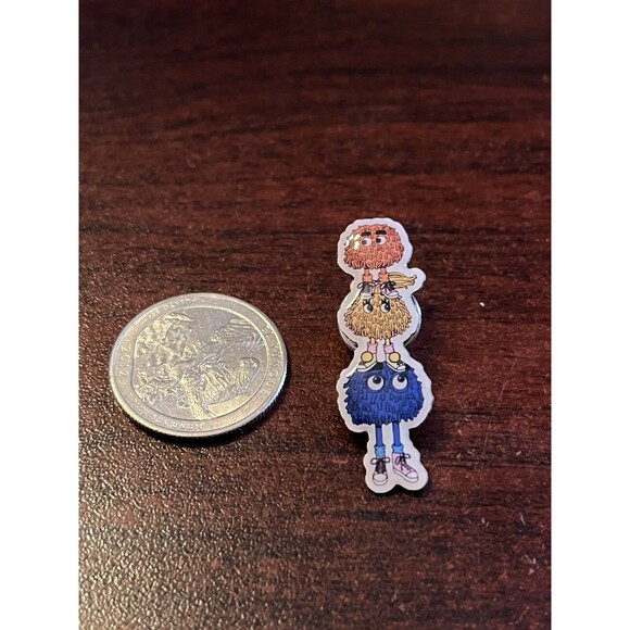 McDonald’s Fry Kids Stack Employee Lapel Hat‎ Pin - Picture 2 of 3